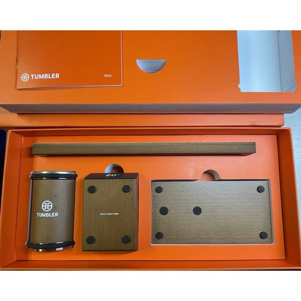 Tumbler Rolling Knife Sharpener Starter Set Open Box -New-
